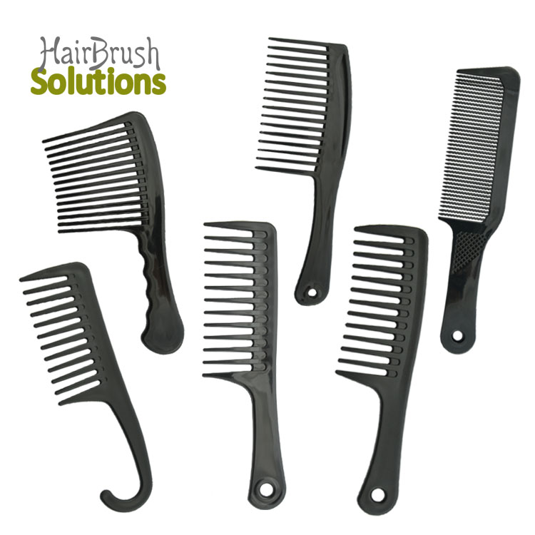 Ningbo Manufacturer Professional New Design Large Wide Tooth Comb Barber Salon Men Hot Sale Brush and Hair Comb Double