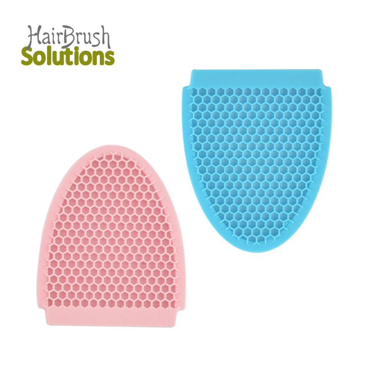 Custom Color Reusable Exfoliating Skin Face Scrubber Silicone Facial Cleansing Brush Wash Pad Cleaning Brush