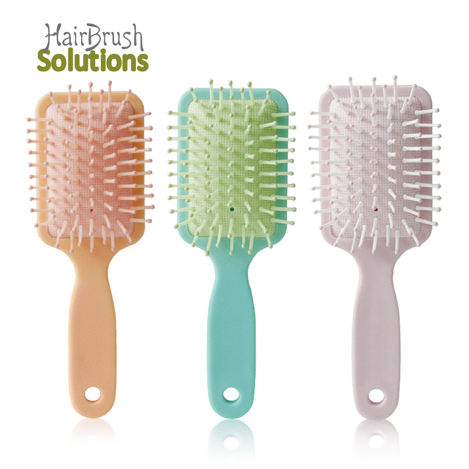 Candy Color Small Travel Size Air Cushion Massage Hair Comb Portable Kids Wet Dry Detangling Hair Brush