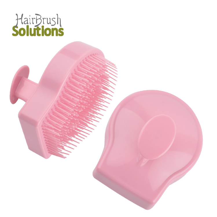 Travel Wet Massage Plastic Scalp Comb Pet Brush Detangling Hair Remover Original Detangler Hair Brush With Logo