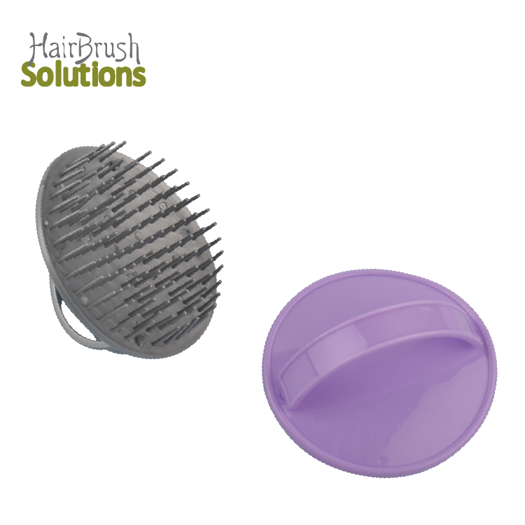High Quality PP Plastic Detangle Head Scalp Massage Flexible Hair Brush Detachable for Travel Daily Home Use