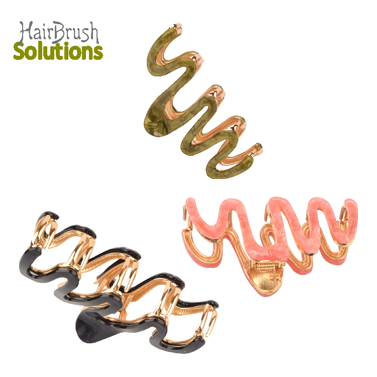 Large Wave style Clawclip for Women Long Thick Thin Hair