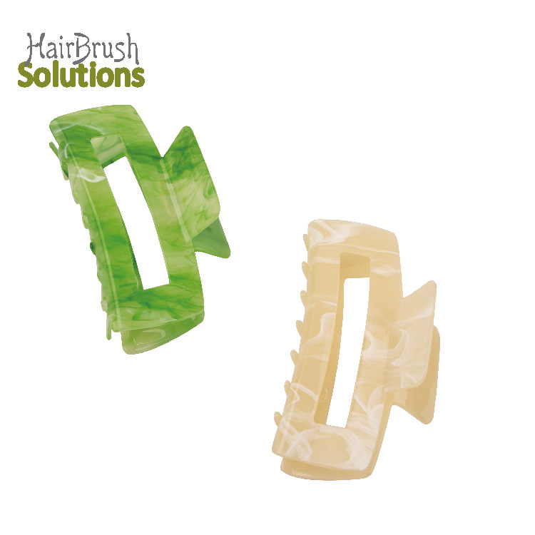 Fashion Cute Marble Pattern Hair Accessories for Strong Hold