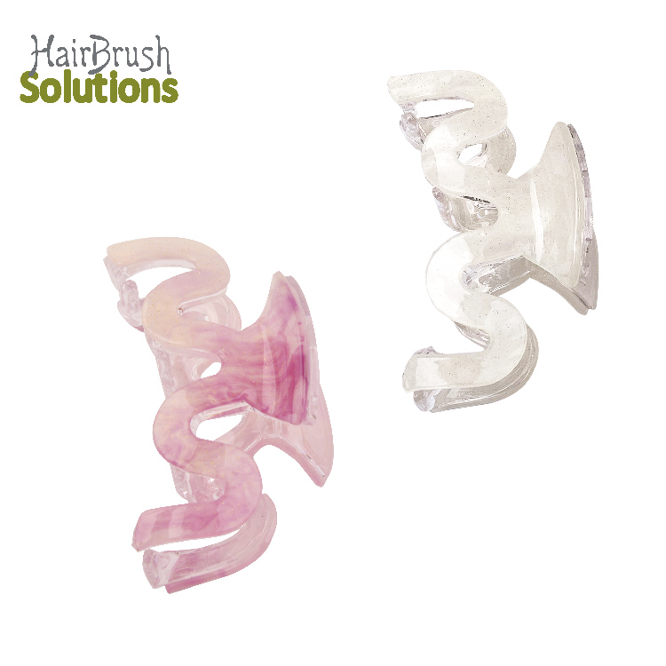 UV Color Changing Wave Claw Clips