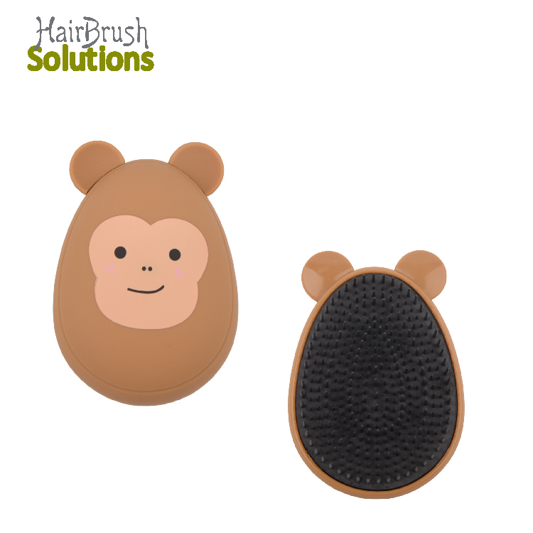 Cute Hair Comb for Girls Portable Paddle Feature for Scalp Cleaning and Hair Massage for Children