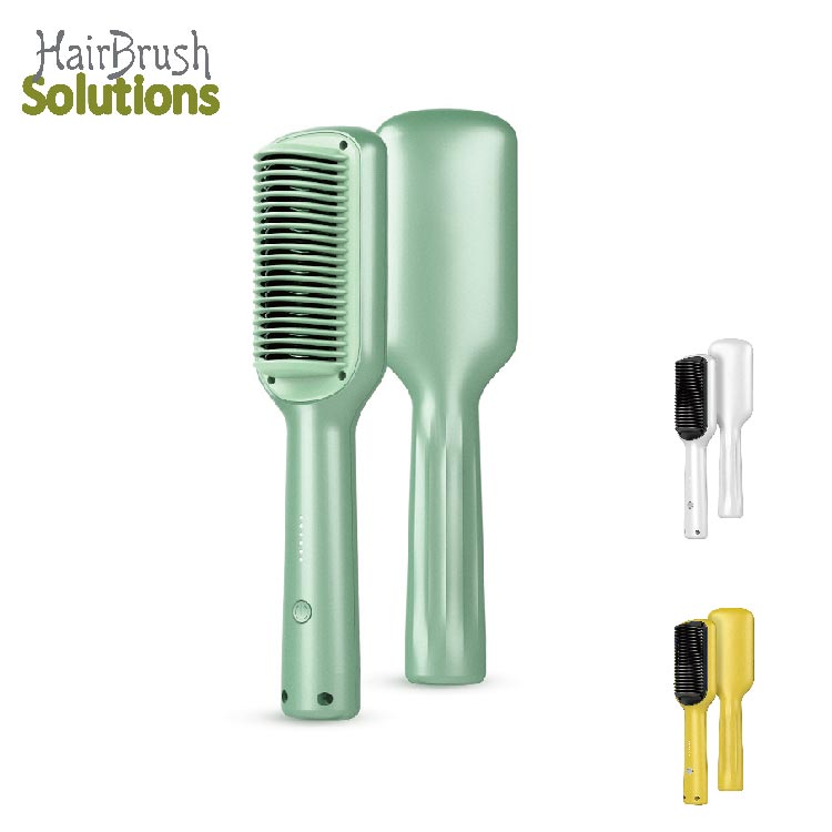 High Quality Customize Hair Straightener Comb Flat Iron Low Power Anti-scald Straightening Curling